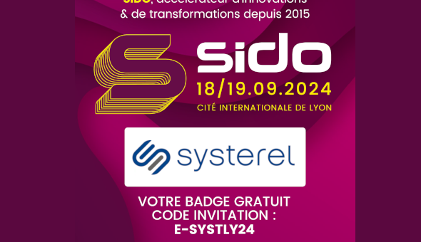 Retrouvez Systerel au SIDO Lyon 2024